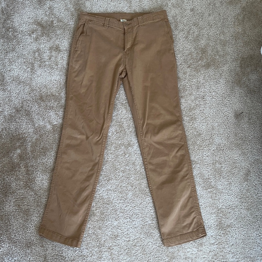 FADED GLORY khaki pants OUTPOST BROWN Size 32x32
